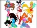 Ойын Winx Club Coloring