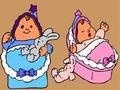 Ойын Online coloring baby twins