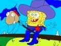 Ойын Cowboy Spongebob Coloring