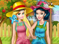 Ойын Princesses Working In the Garden 