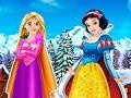 Ойын Rapunzel And Snow White Winter Dress Up