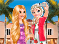 Ойын Frozen And Rapunzel Fashion Selfie