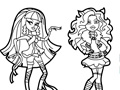 Ойын Monster High Coloring