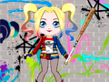 Ойын Cute Harley Quinn Dress Up