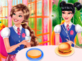 Ойын Princesses Burger Cooking