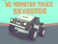 Ойын 3D Monster Truck Skyroads