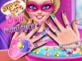 Ойын Superhero doll manicure