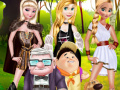 Ойын Princess Travel With Flying House