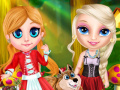 Ойын Little Elsa In Red Hood