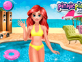 Ойын Mermaid Princess Pool Time