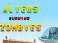 Ойын Aliens Burning Zombies