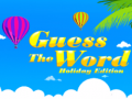 Ойын Guess the Word Holiday Edition