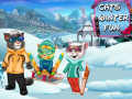 Ойын Cats Winter Fun