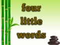 Ойын Four Little Words