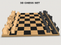 Ойын 3d Chess Set