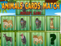 Ойын Animals Cards Match 