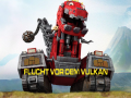 Ойын Dinotrux: Flucht vor dem Vulkan