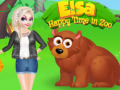 Ойын Elsa Happy Time In Zoo