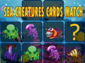 Ойын Sea creatures cards match
