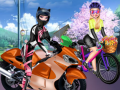 Ойын Sisters Motorcycle Vs Bike