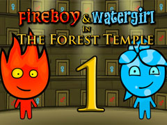 Ойын Fireboy and Watergirl 1: The Forest Temple