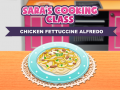 Ойын Sara's Cooking Class: Chicken Fettuccine Alfredo