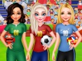 Ойын BFF Princess Vote For Football 2018