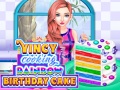 Ойын Vincy Cooking Rainbow Birthday Cake