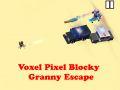 Ойын Voxel Pixel Blocky Granny Escape