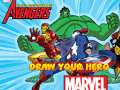 Ойын Marvel Draw Your Hero