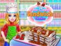 Ойын Ice Cream Sandwich Cake