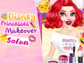 Ойын Disney Princesses Makeover Salon