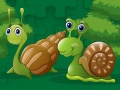 Ойын Cute Snails Jigsaw