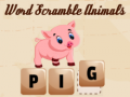 Ойын Word Scramble Animals
