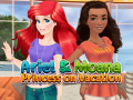 Ойын Ariel and Moana Princess on Vacation