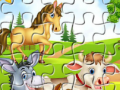 Ойын Farm Animals Jigsaw
