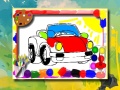 Ойын Cartoon Cars Coloring Book