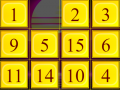 Ойын 4x4 Number Slider