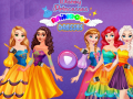Ойын Disney Princesses Rainbow Dresses
