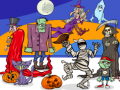 Ойын Find 5 Differences Halloween