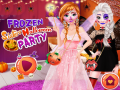 Ойын Frozen Sisters Halloween Party