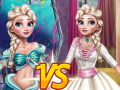 Ойын Elsa Mermaid Vs Princess