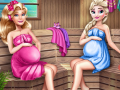 Ойын Cute Mommies Pregnant Sauna