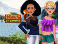 Ойын Jasmine & Rapunzel on Camping