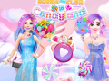 Ойын Barbie and Elsa in Candyland
