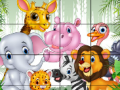 Ойын Animals Sliding Puzzle