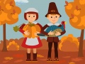 Ойын Thanksgiving Jigsaw