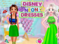 Ойын Disney Neon Dresses