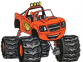 Ойын Coloring Monster Machines