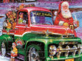 Ойын Santa Trucks Jigsaw